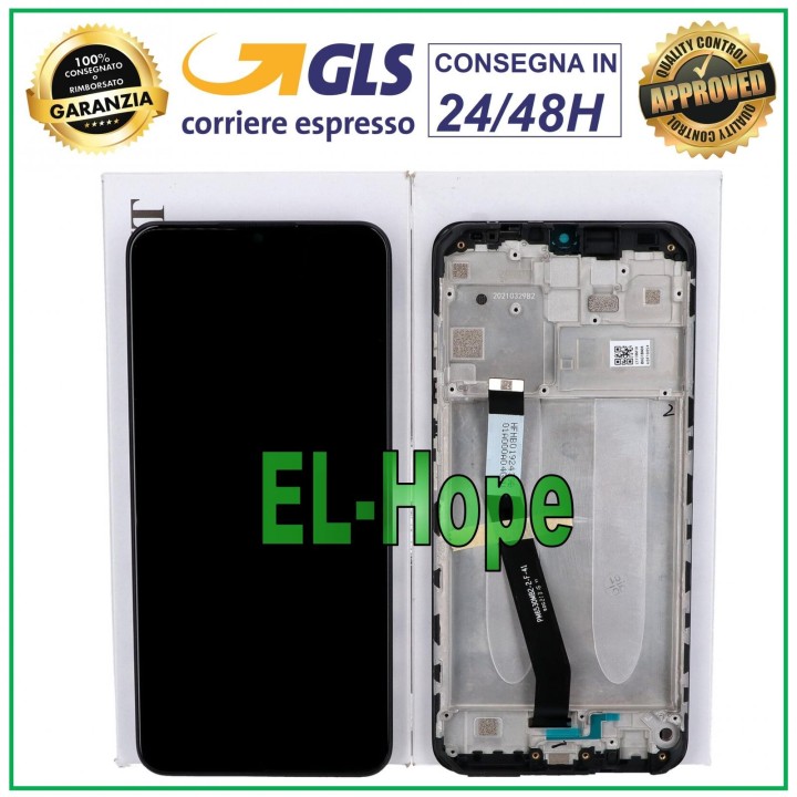 100% ORIGINAL LCD DISPLAY FRAME XIAOMI REDMI 9 M2004J19AG M2004J19G TOUCH GLASS