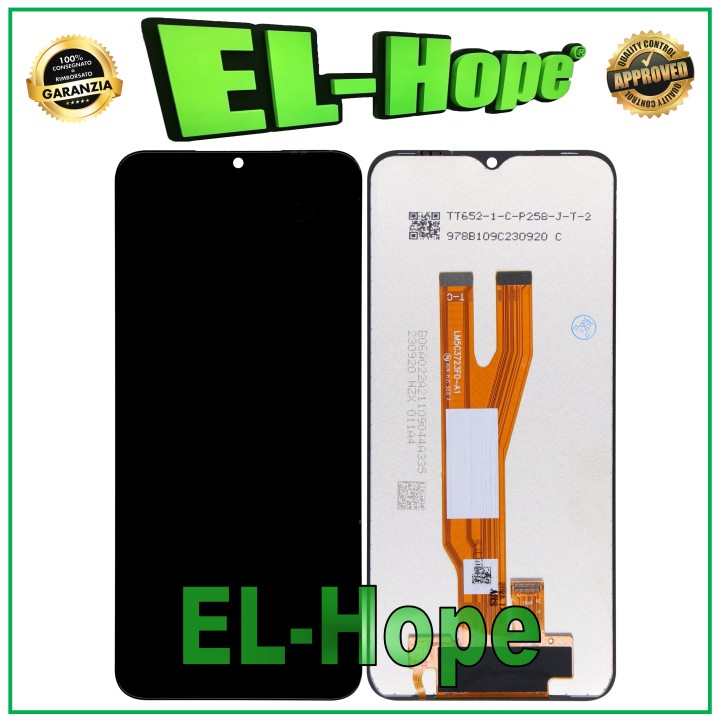 LCD DISPLAY + TOUCH SCREEN FOR SAMSUNG GALAXY A03 CORE 2022 SM A032 F BLACK GLASS