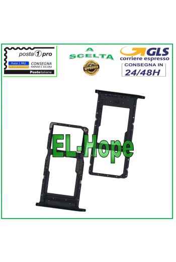 SLOT CART SIM CARD COMPARTMENT MICRO SD HUAWEI P SMART 2019 POT-LX1 LX2 LX3 BLACK