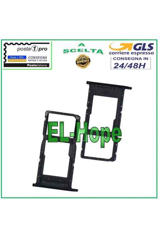 SLOT CART SIM CARD COMPARTMENT MICRO SD HUAWEI P SMART 2019 POT-LX1 LX2 LX3 BLACK