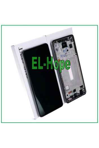 100% ORIGINAL TOUCH LCD DISPLAY SAMSUNG GALAXY A52S 5G SM A528 A528B BLACK FRAME