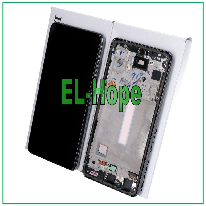 ORIGINAL TOUCH LCD DISPLAY SAMSUNG A52S 5G SM A528 A528B BLACK FRAME GH82-26861A