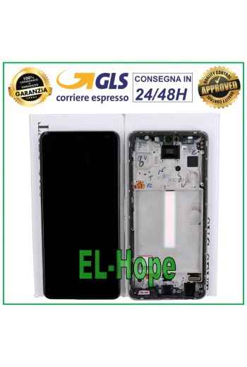 100% ORIGINAL TOUCH LCD DISPLAY SAMSUNG GALAXY A52S SM A528 A528B WHITE FRAME