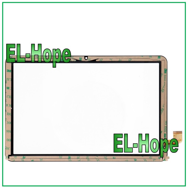 TOUCH SCREEN GLASS MEDIACOM SMARTPAD IYO 10 M-SP1HY4G M-SP1IY4G ORIGINAL BLACK