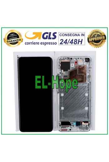 ORIGINAL LCD DISPLAY + FRAME XIAOMI MI 11 5G M2011K2G TOUCH SCREEN GLASS SILVER