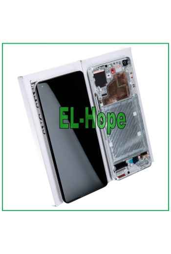 ORIGINAL LCD DISPLAY + FRAME XIAOMI MI 11 5G M2011K2G TOUCH SCREEN GLASS SILVER