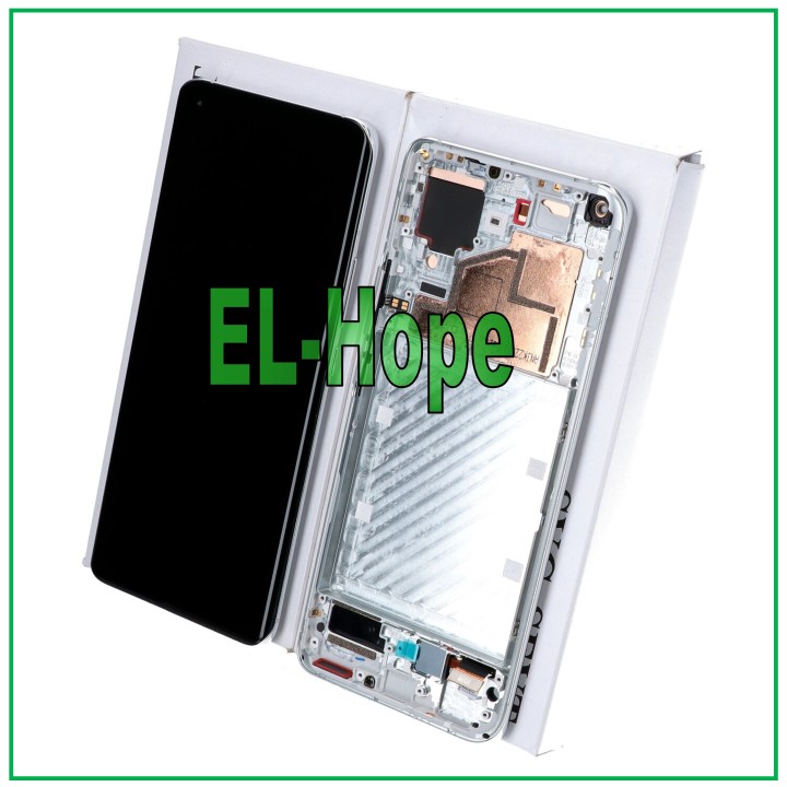 ORIGINAL LCD DISPLAY + FRAME XIAOMI MI 11 5G M2011K2G TOUCH SCREEN GLASS SILVER