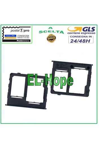 SLOT CARRIAGE COMPARTMENT NANO SIM CARD SD SAMSUNG GALAXY A32 5G SM A326 B BLACK