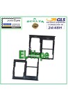 SLOT CARRIAGE COMPARTMENT NANO SIM CARD SD SAMSUNG GALAXY A41 SM A415 A415F BLACK