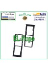 SLOT CARRIAGE COMPARTMENT NANO SIM CARD SD SAMSUNG GALAXY A32 4G SM A325 F BLACK