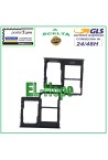 SLOT CARRIAGE COMPARTMENT NANO SIM CARD SD SAMSUNG GALAXY A31 SM A315 A315F BLACK