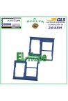 SLOT CART COMPARTMENT NANO SIM CARD SD SAMSUNG GALAXY A31 SM A315 A315F BLUE