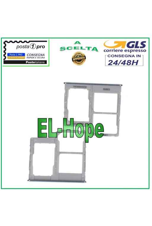 SLOT CARRIAGE COMPARTMENT NANO SIM CARD SD SAMSUNG GALAXY A31 SM A315 F WHITE