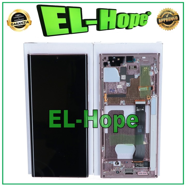 ORIGINAL DISPLAY SAMSUNG NOTE 20 ULTRA SM N985 N986 F TOUCH BRONZE GH82-23597D