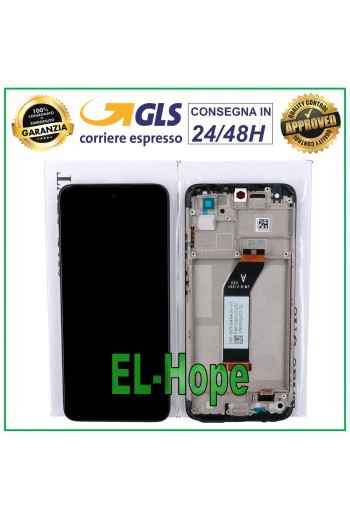 ORIGINAL FRAME LCD DISPLAY XIAOMI REDMI 10 M21061119DG M21061119AG TOUCH BLACK