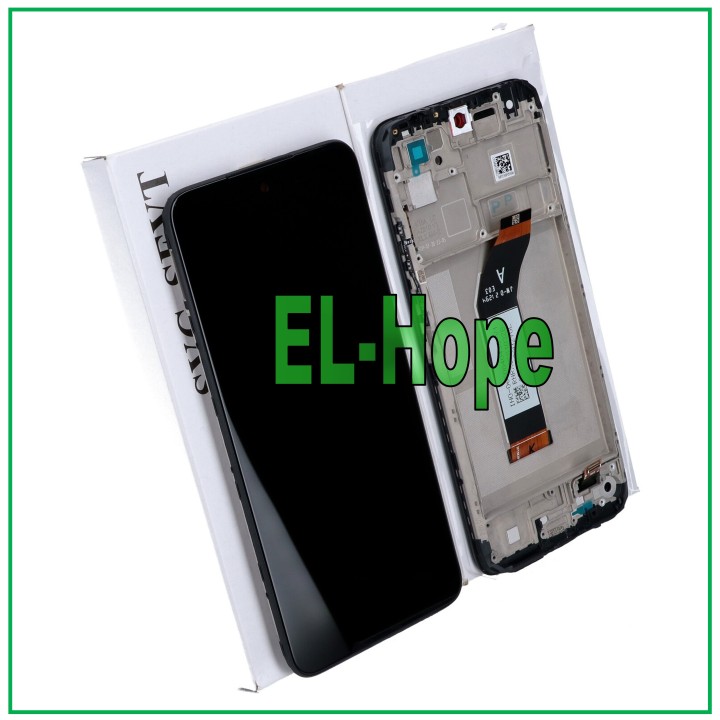 ORIGINAL FRAME LCD DISPLAY XIAOMI REDMI 10 M21061119DG M21061119AG TOUCH BLACK