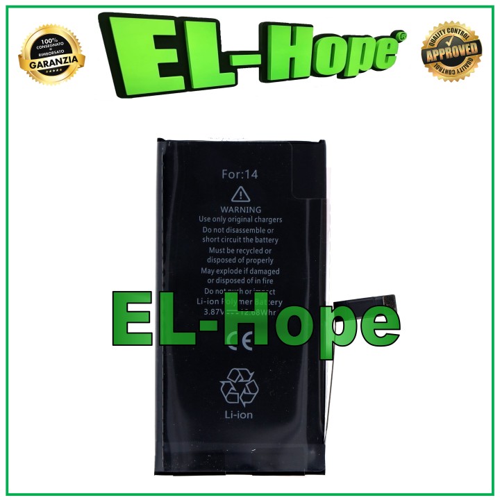 REPLACEMENT BATTERY FOR IPHONE 14 3279 mAh 4.47V A2882 A2649