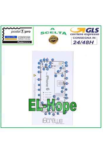 ISCREWS MAP SCREW HOUSING PAD ILLUSTRATED FOR DISASSEMBLY APPLE IPHONE 6