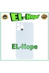 GLASS BACK BODY COVER BATTERY COVER FOR IPHONE 12 PRO BIG HOLE SILVER