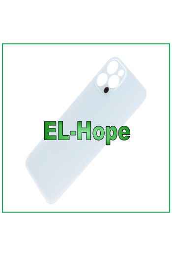 GLASS BACK BODY COVER BATTERY COVER FOR IPHONE 12 PRO BIG HOLE SILVER