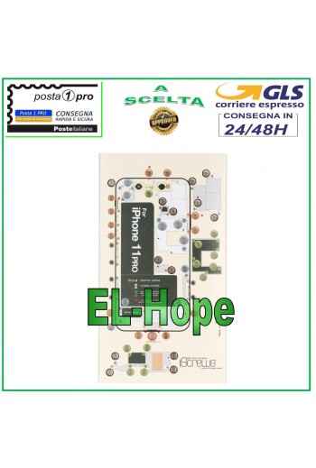 ISCREWS MAP SCREW HOUSING PAD ILLUSTRATED FOR DISASSEMBLY APPLE IPHONE 11 PRO