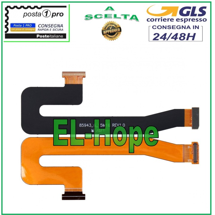FLAT FLEX MOTHERBOARD CONNECTION DISPLAY SAMSUNG GALAXY TAB A7 SM T500 T505