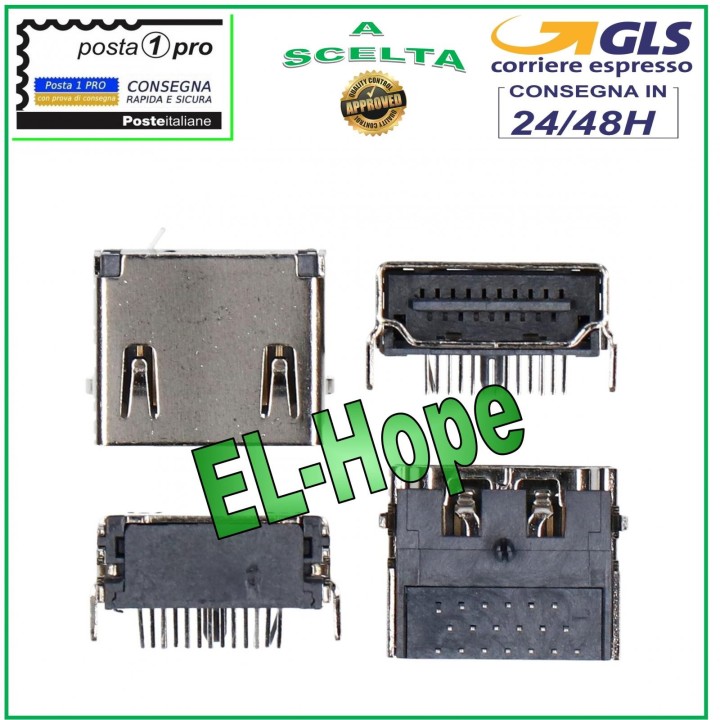 HDMI PORT CONNECTOR SOCKET REPLACEMENT PS3 PLAYSTATION 3 SLIM CECH 2000 2001 2005