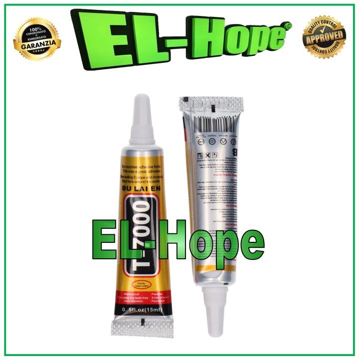 BLACK MULTIPURPOSE ADHESIVE GLUE T-7000 15 ML SMARTPHONE TOUCH DISPLAY REPAIR