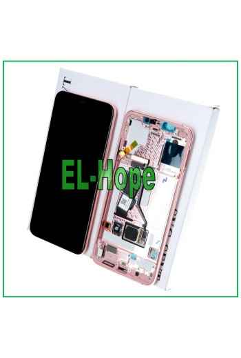 ORIGINAL LCD DISPLAY FRAME XIAOMI MI 8 PRO TOUCH SCREEN PINK GLASS - ROSE GOLD