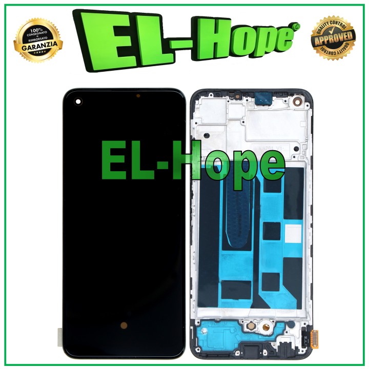 OLED LCD DISPLAY FRAME FOR OPPO REALME 8 4G RMX3085 TOUCH SCREEN ASSEMBLED