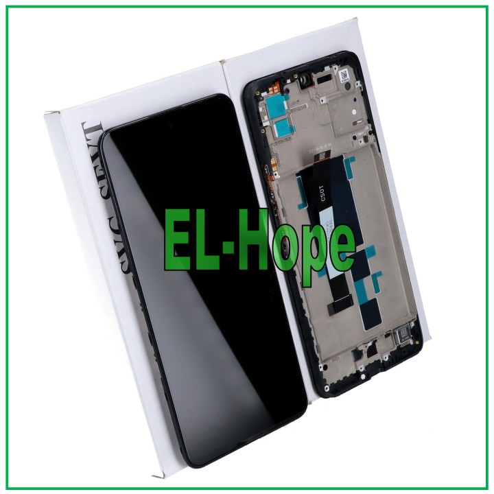 LCD DISPLAY FRAME ORIGINAL XIAOMI POCO X3 GT 21061110AG TOUCH SCREEN BLACK GLASS