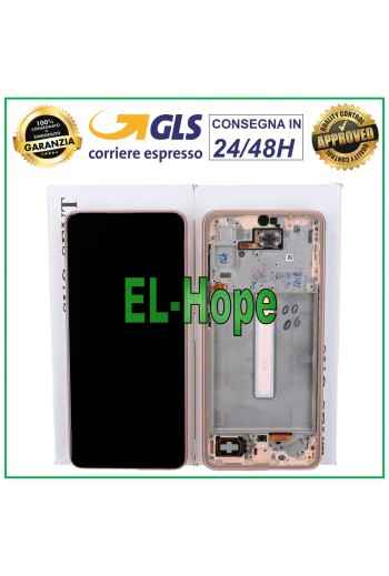 ORIGINAL FRAME LCD DISPLAY SAMSUNG GALAXY A33 5G SM-A336F A336B TOUCH GOLD