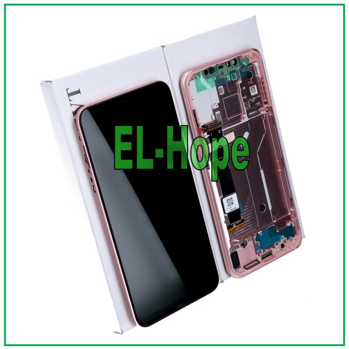 ORIGINAL TOUCH LCD DISPLAY + FRAME XIAOMI MI8 MI 8 M1803E1A M1803E1C PINK GLASS
