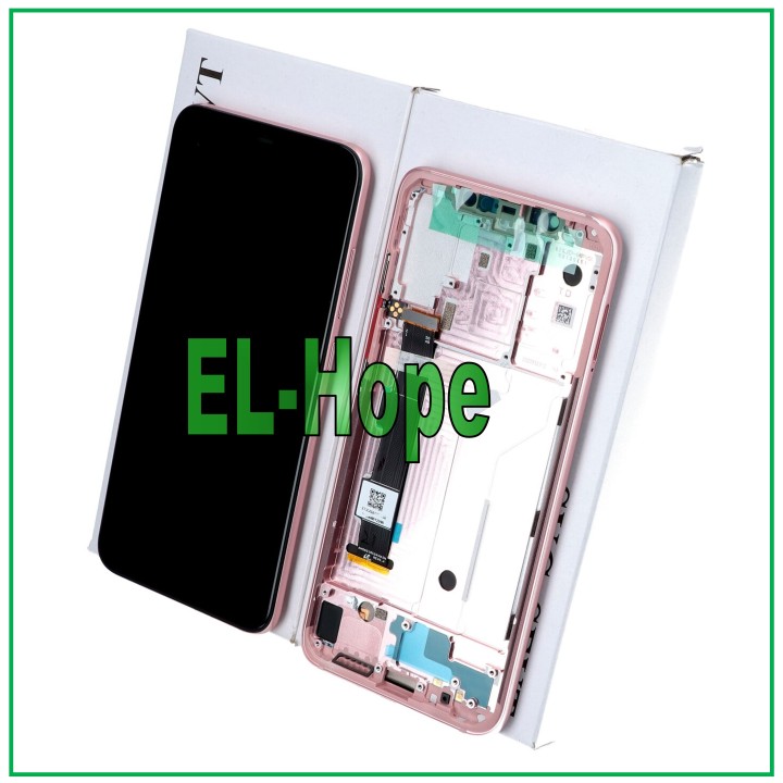 ORIGINAL TOUCH LCD DISPLAY + FRAME XIAOMI MI8 MI 8 M1803E1A M1803E1C PINK GLASS