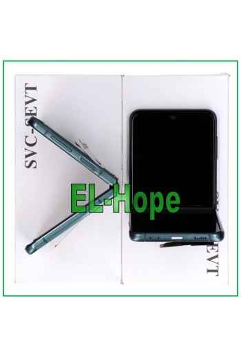 ORIGINAL LCD DISPLAY FRAME SAMSUNG GALAXY Z FLIP 3 5G SM-F711 TOUCH GREEN GREEN