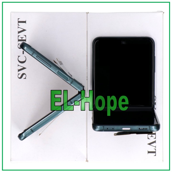 ORIGINAL FRAME LCD DISPLAY SAMSUNG GALAXY Z FLIP 3 5G SM-F711 TOUCH GREEN GREEN