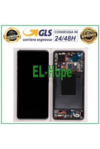 100% ORIGINAL XIAOMI MI 12 PRO 2022 LCD DISPLAY TOUCH GLASS FRAME TARNISH BLACK