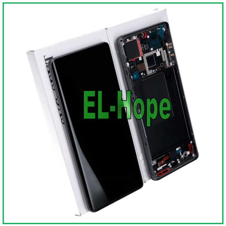 100% ORIGINAL XIAOMI MI 12 PRO 2022 LCD DISPLAY TOUCH GLASS FRAME TARNISH BLACK