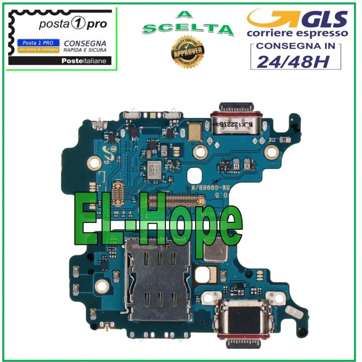 CHARGING CONNECTOR SAMSUNG GALAXY S21 ULTRA 5G SM G998 B MICROPHONE SIM READER