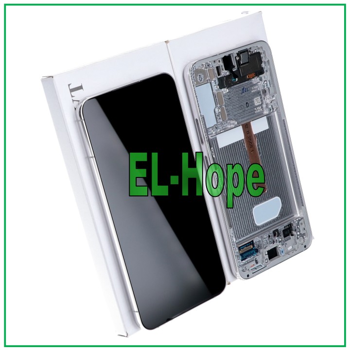 DISPLAY + ORIGINAL FRAME SAMSUNG S22 PLUS 2022 SM-S906 TOUCH WHITE GH82-27500B