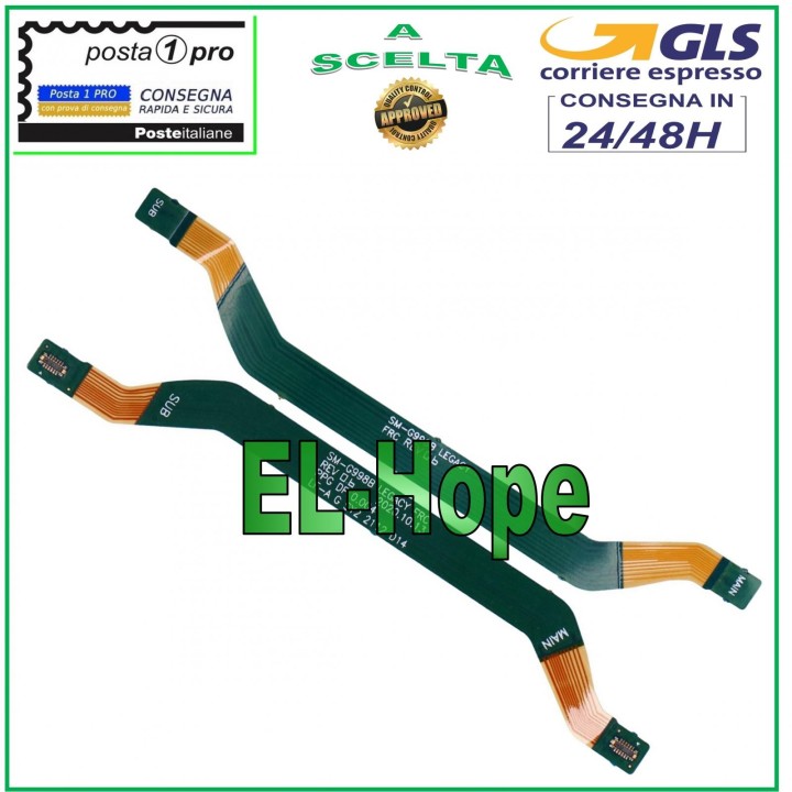 FLAT FLEX COAXIAL CABLE ANTENNA CONNECTION SAMSUNG GALAXY S21 ULTRA SM-G998