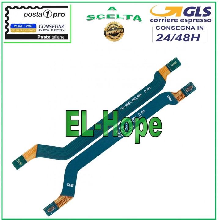 FLAT FLEX COAXIAL CABLE ANTENNA CONNECTION FOR SAMSUNG GALAXY S20 SM-G980 G981