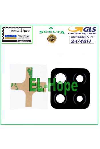 GLASS CAMERA LENS REAR CAMERA SAMSUNG GALAXY A22 SM A225 BLACK
