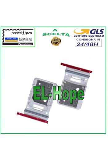 SLOT DUAL NANO SIM CARD COMPARTMENT SAMSUNG GALAXY S20 FE SM G780 F RED