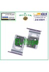 SLOT CART COMPARTMENT DUAL NANO SIM CARD SAMSUNG GALAXY S20 FE SM G780 F PURPLE