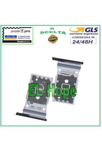 SLOT CART COMPARTMENT DUAL NANO SIM CARD SAMSUNG GALAXY S21 FE 5G SM-G990B BLACK