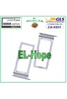SLOT CART COMPARTMENT NANO SIM MICRO SD SAMSUNG GALAXY S10E SM G970 F SILVER