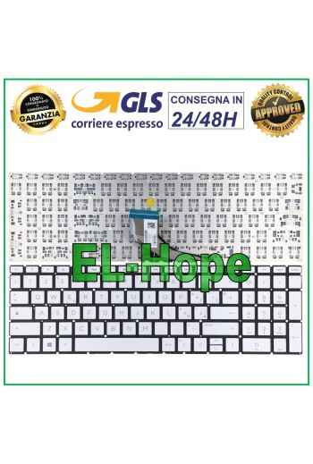 ITA KEYBOARD FOR NOTEBOOK HP 15-DW 15-DW2023NL 15-DW0070NL 15-DW1076NL SILVER