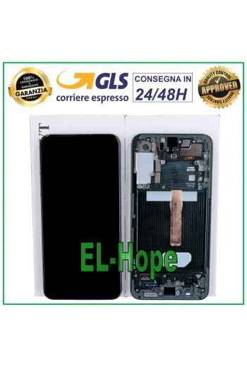 ORIGINAL LCD DISPLAY SAMSUNG GALAXY S22+ PLUS 2022 SM-S906 TOUCH GREEN GREEN