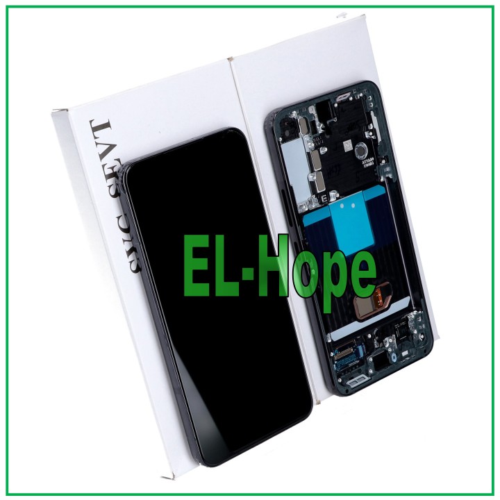 LCD DISPLAY + ORIGINAL FRAME SAMSUNG GALAXY S22 2022 SM-S901 TOUCH SCREEN BLACK